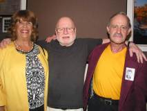 Linda McMahan, Richard Barker and Roger Bank